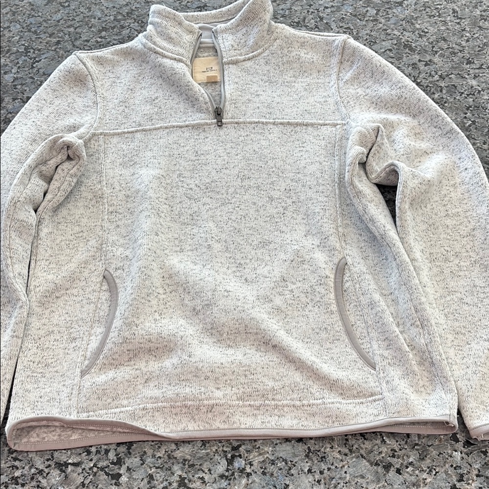 NWOT Men’s Thread + Supply Gray Quarter-Zip Pullover